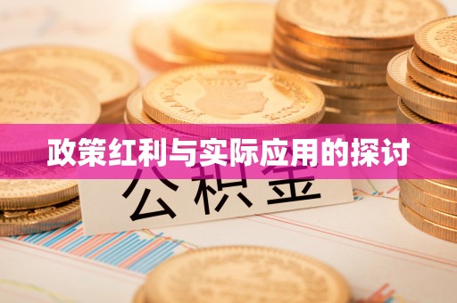 西华政策红利与实际应用的探讨