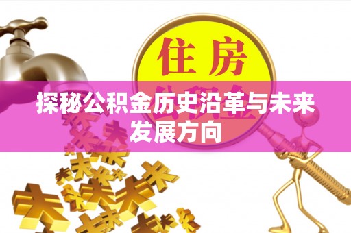 西华探秘公积金历史沿革与未来发展方向