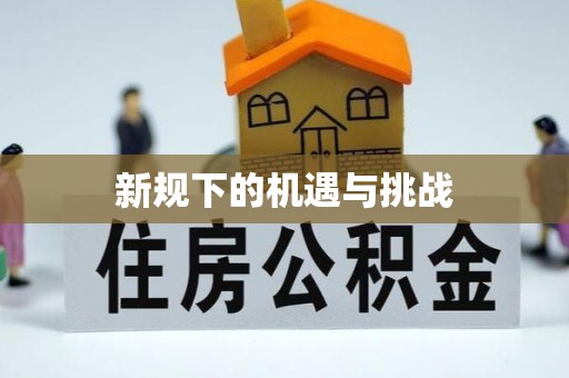 西华新规下的机遇与挑战